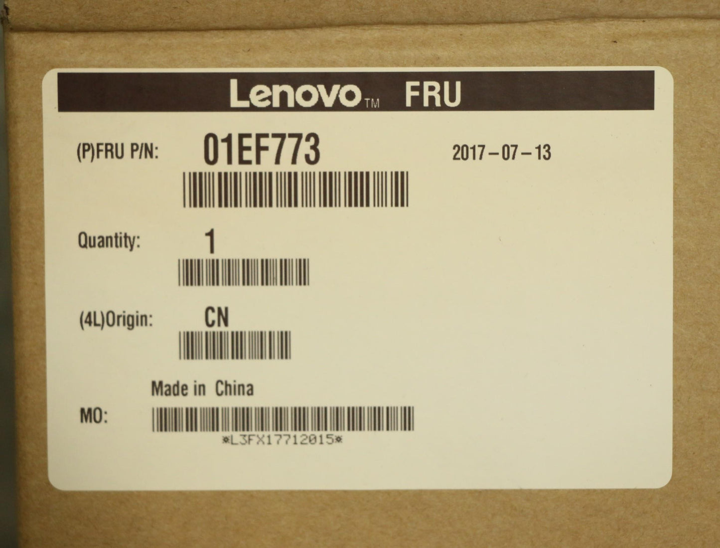 Lenovo Mech Asm 333Et1, Base-Chassis, - 01EF773