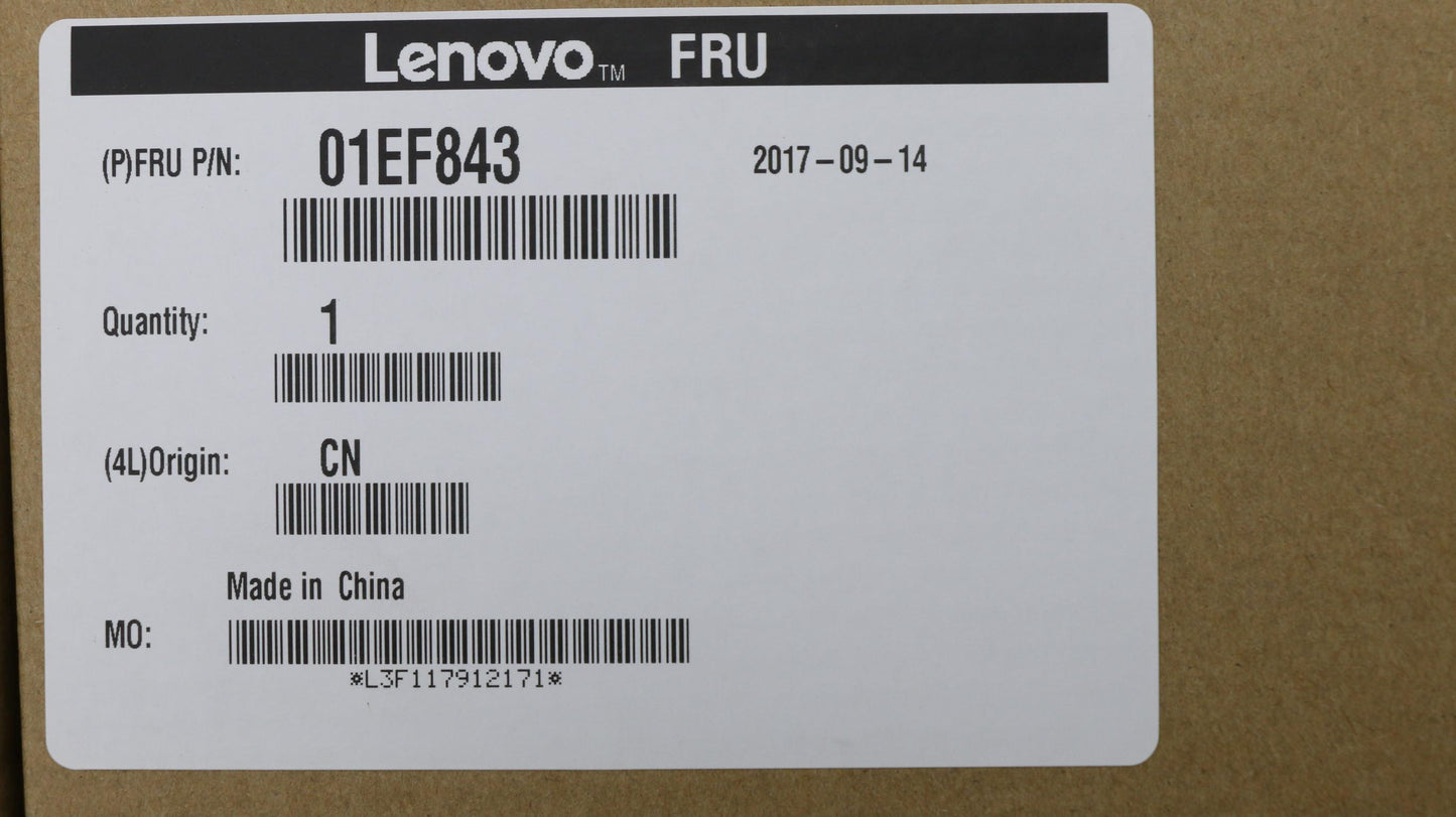 Lenovo 01EF843 Shield Intel Apl Rear Io Shiel