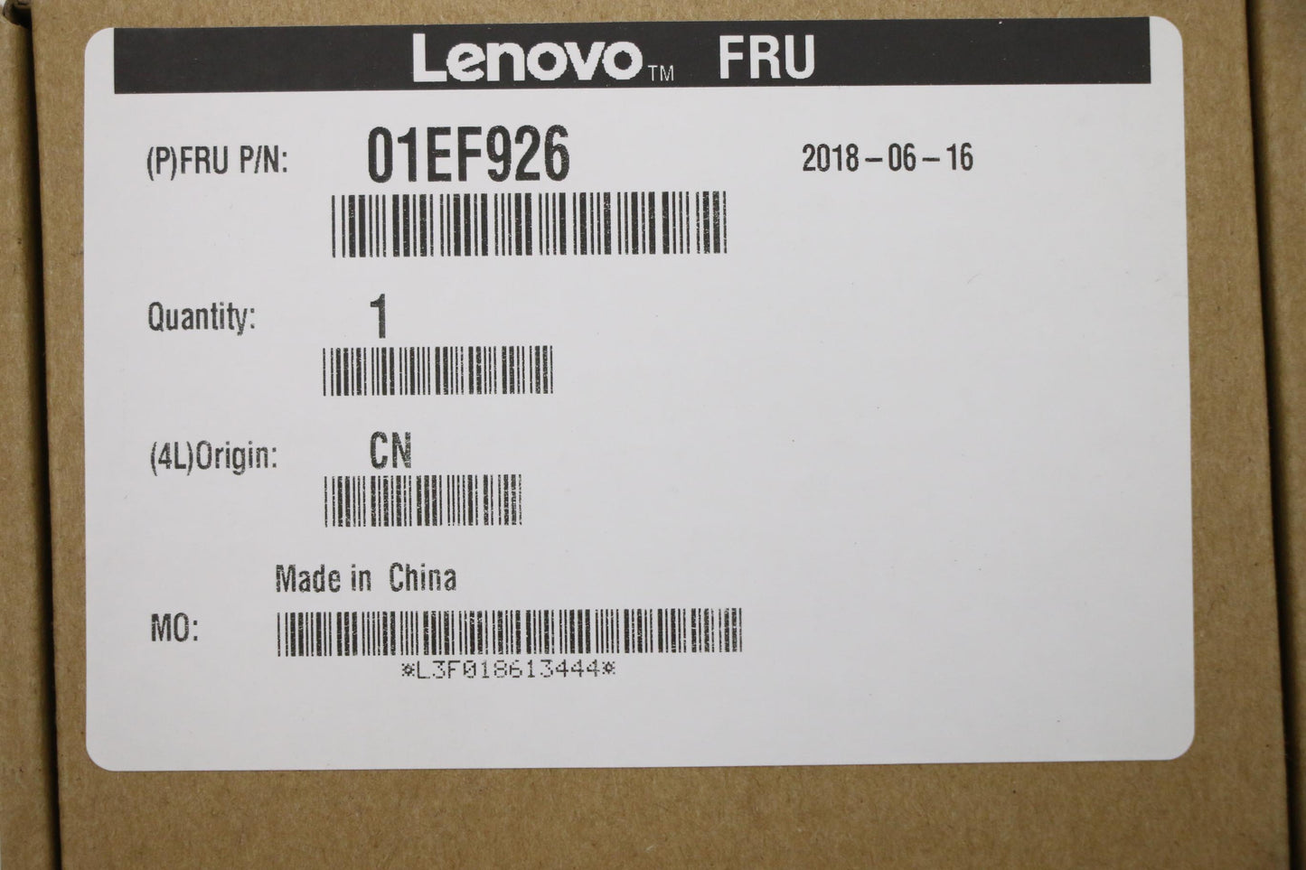 Lenovo Mech Asm Nonodd Bezel, 8.4Smb, - 01EF926
