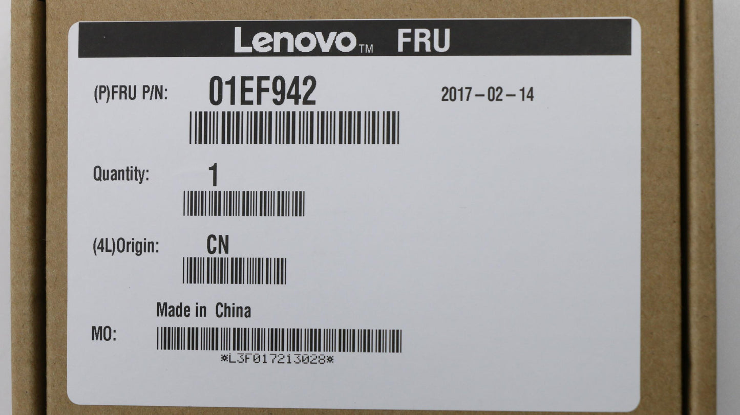 Lenovo 01EF942 Mechanical Liteon, Pcie Bracke