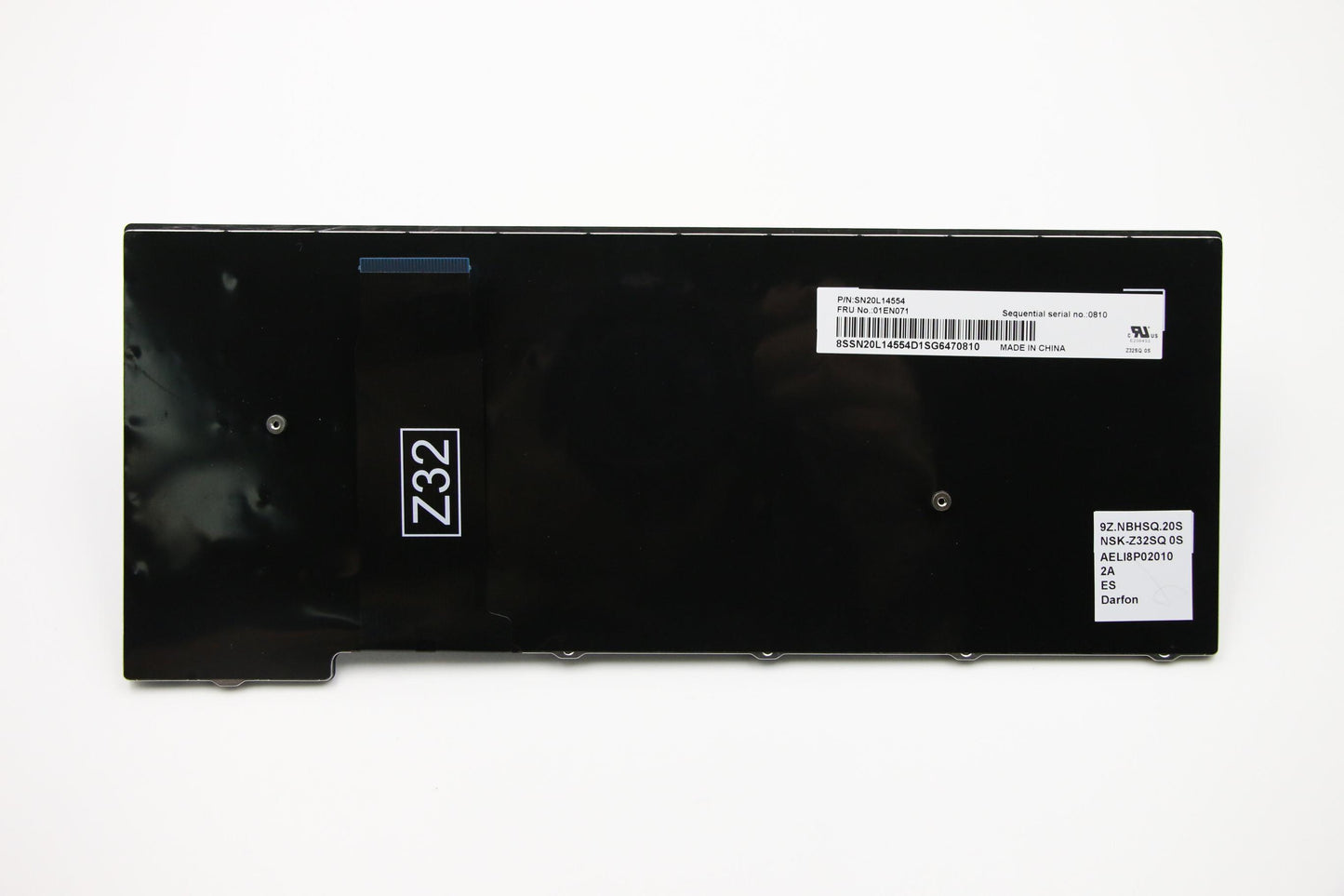 Lenovo Ki Keyboards Internal - 01EN071