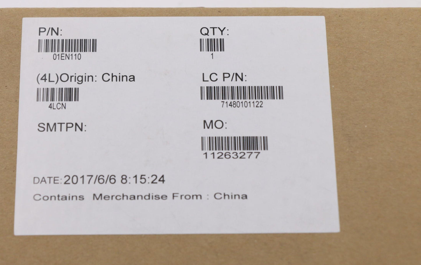 Lenovo Mb - 01EN110