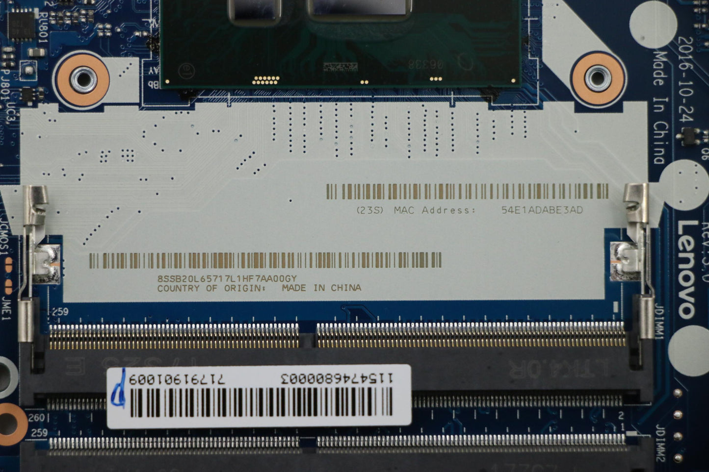Lenovo Gmr I5 Kabylake Win N-Tpm - 01EN250