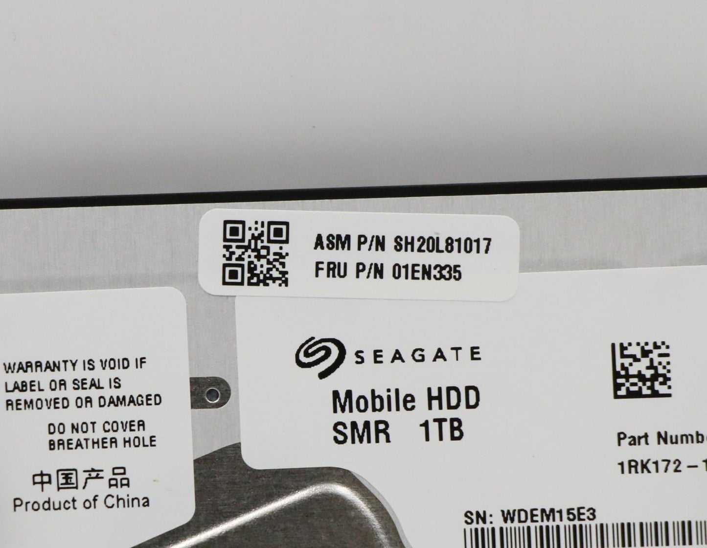 Lenovo Hdd Asm - 01EN335