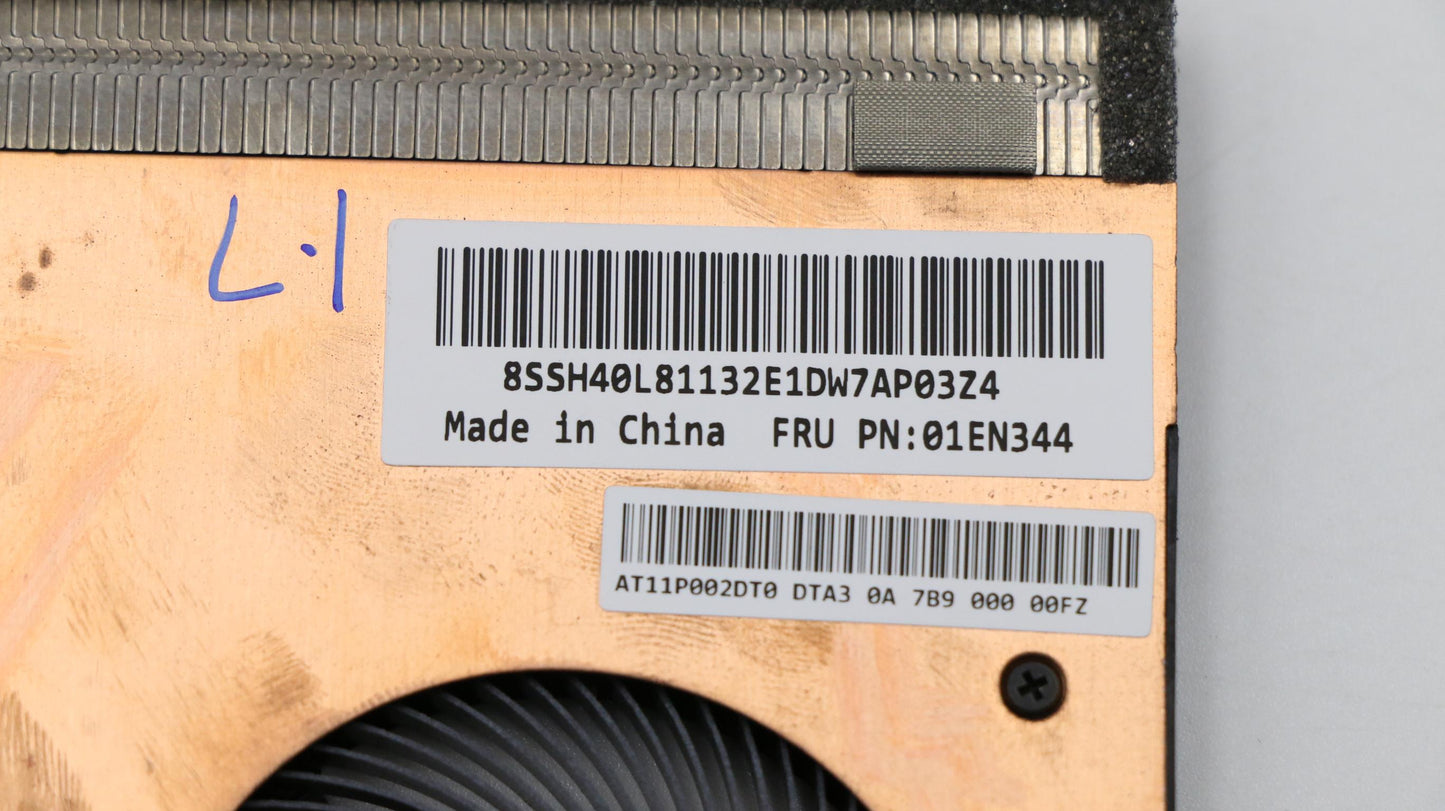 Lenovo (01EN344) Thermal Module, Intel UMA, with Fan