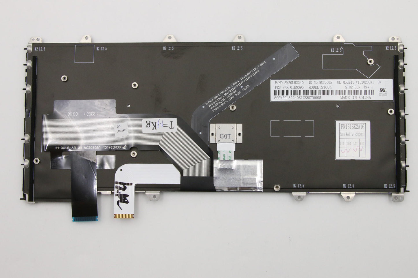 Lenovo Kb Blk Sunrex Danish - 01EN395