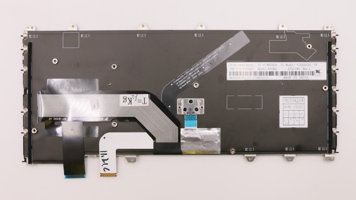 Lenovo Kb Blk Sunrex French - 01EN397
