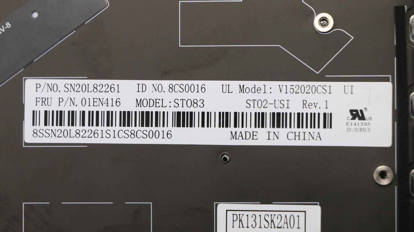 Lenovo Kb Blksunrexusenglish Internat - 01EN416