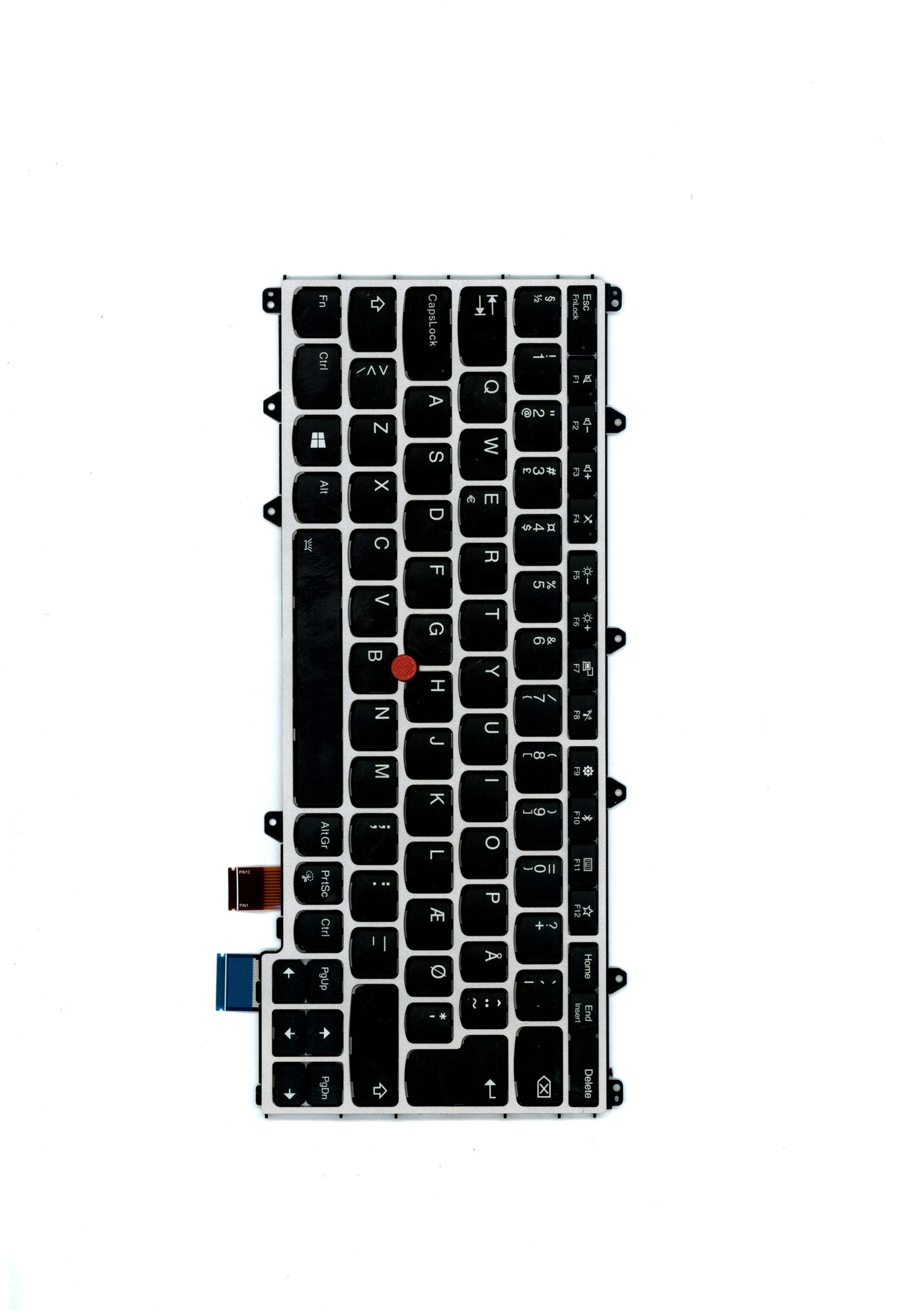 Lenovo Kb Slv Sunrex Danish - 01EN436