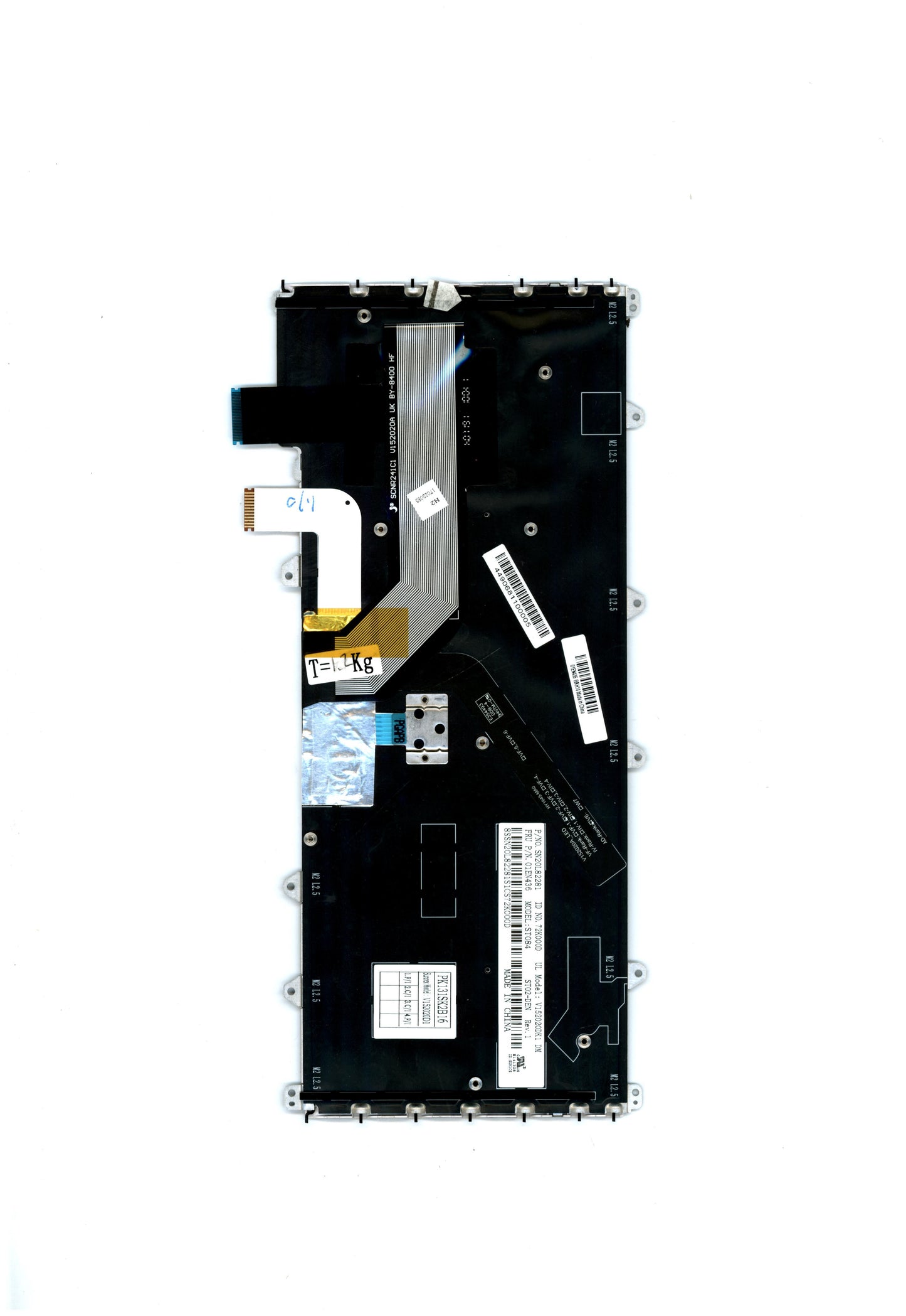Lenovo Kb Slv Sunrex Danish - 01EN436