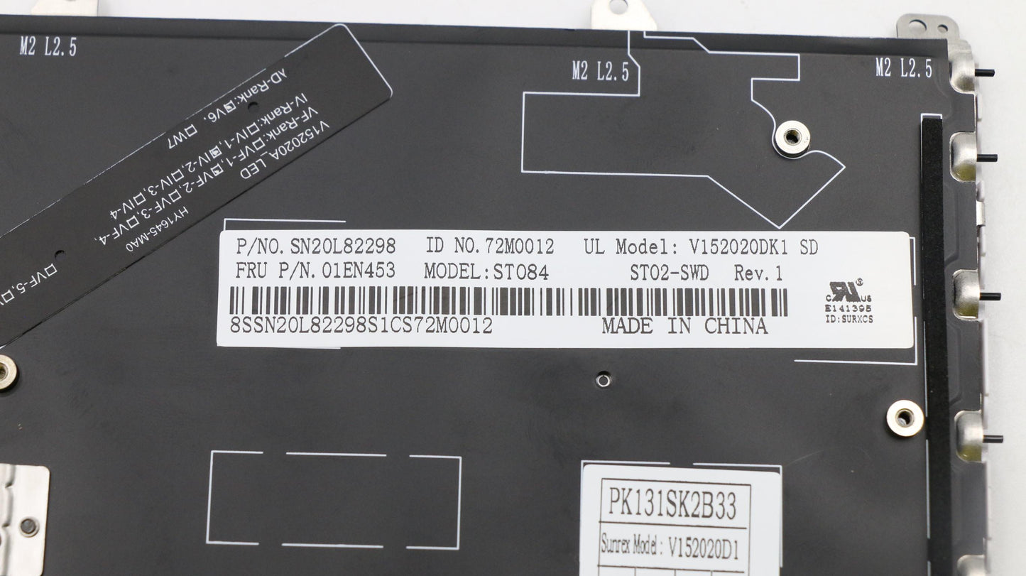 Lenovo Kb Slv Sunrex Swedish/Finnish - 01EN453