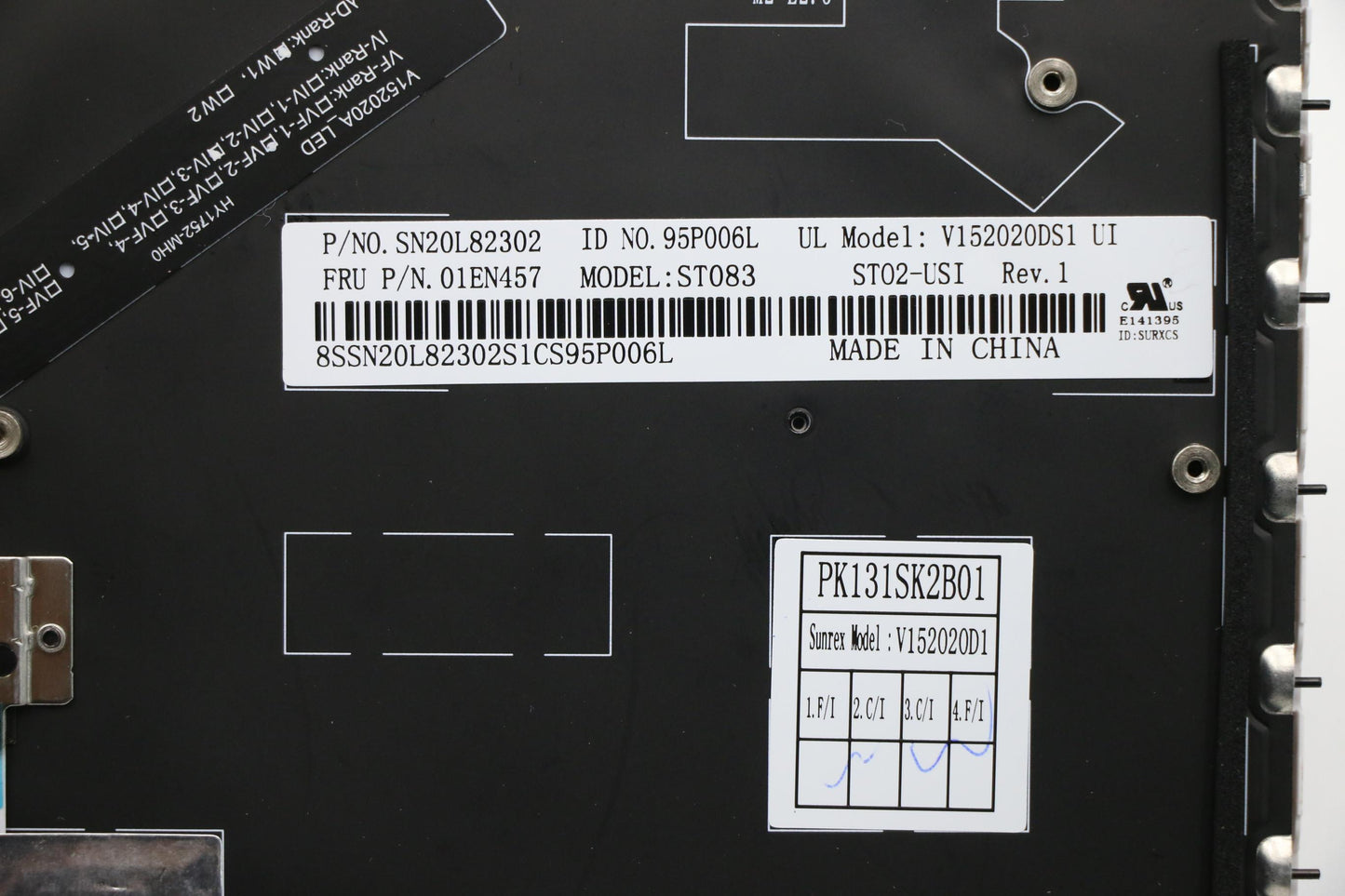 Lenovo Kb Slvsunrexusenglish Internat - 01EN457