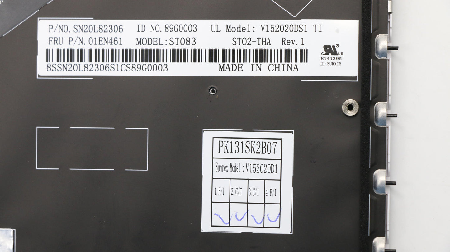 Lenovo Kb Sunrex Slv Thai - 01EN461