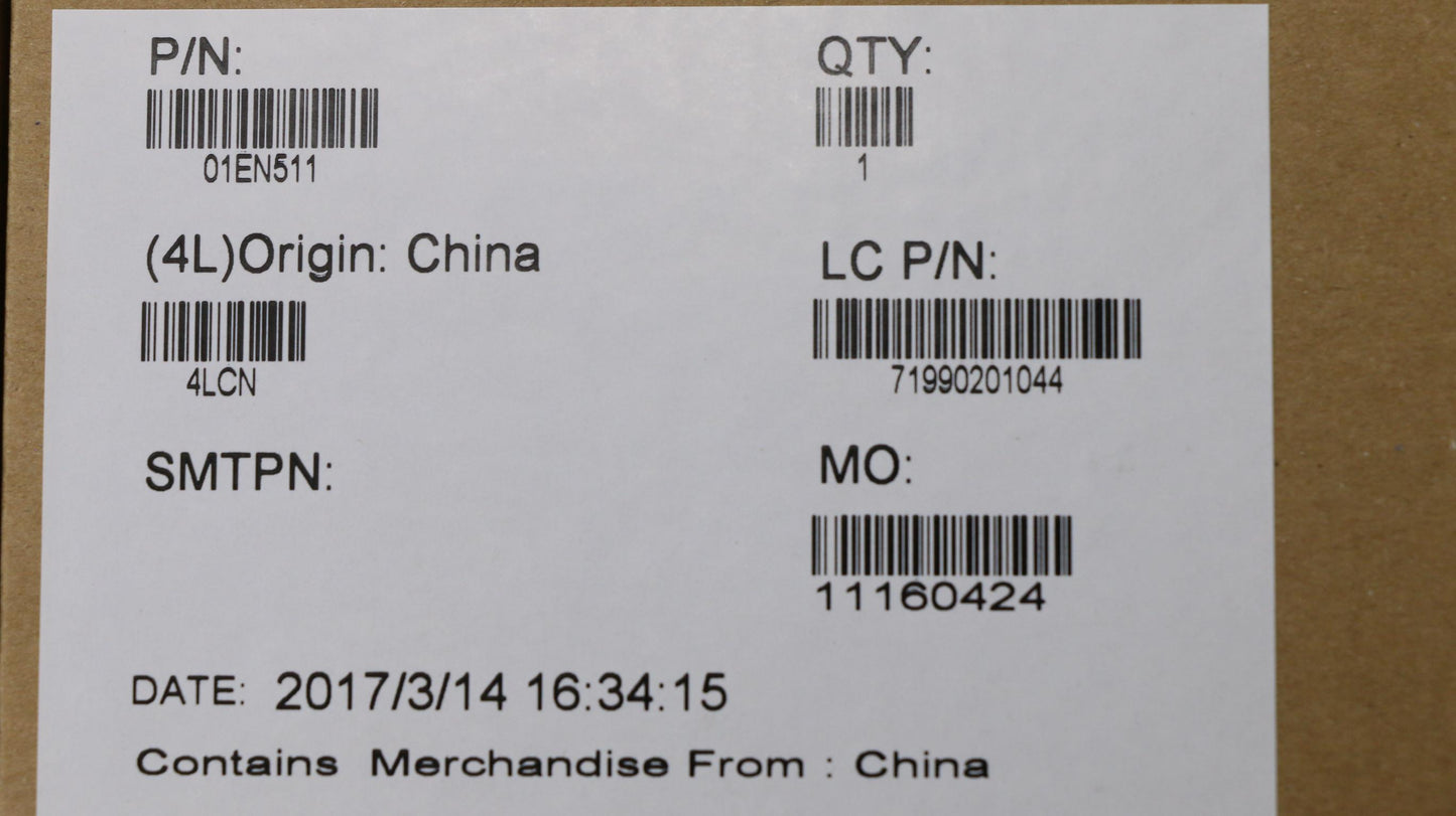 Lenovo Kbd Las Ltn - 01EN511