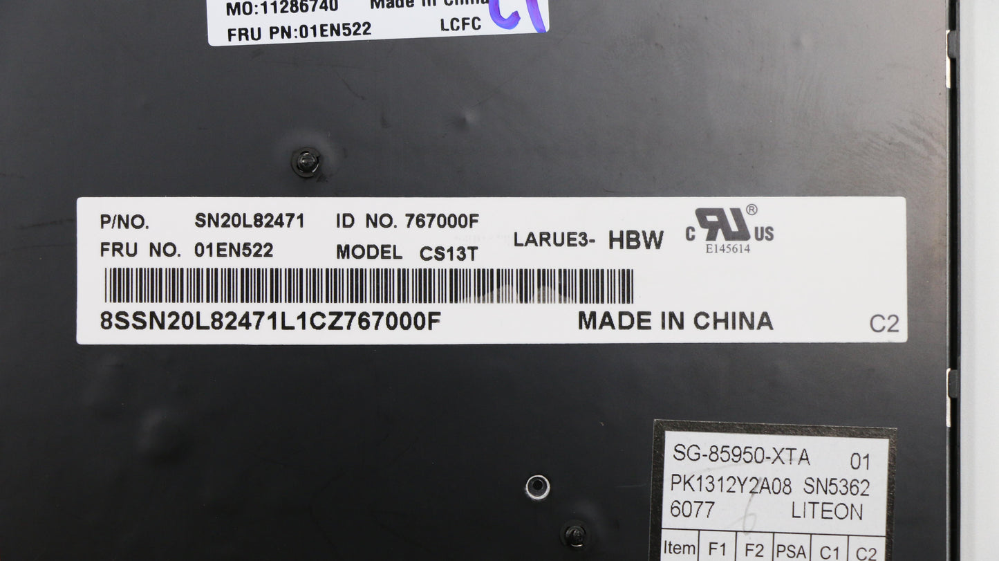 Lenovo 01EN522 Larue3 Kbd,Il,Ltn