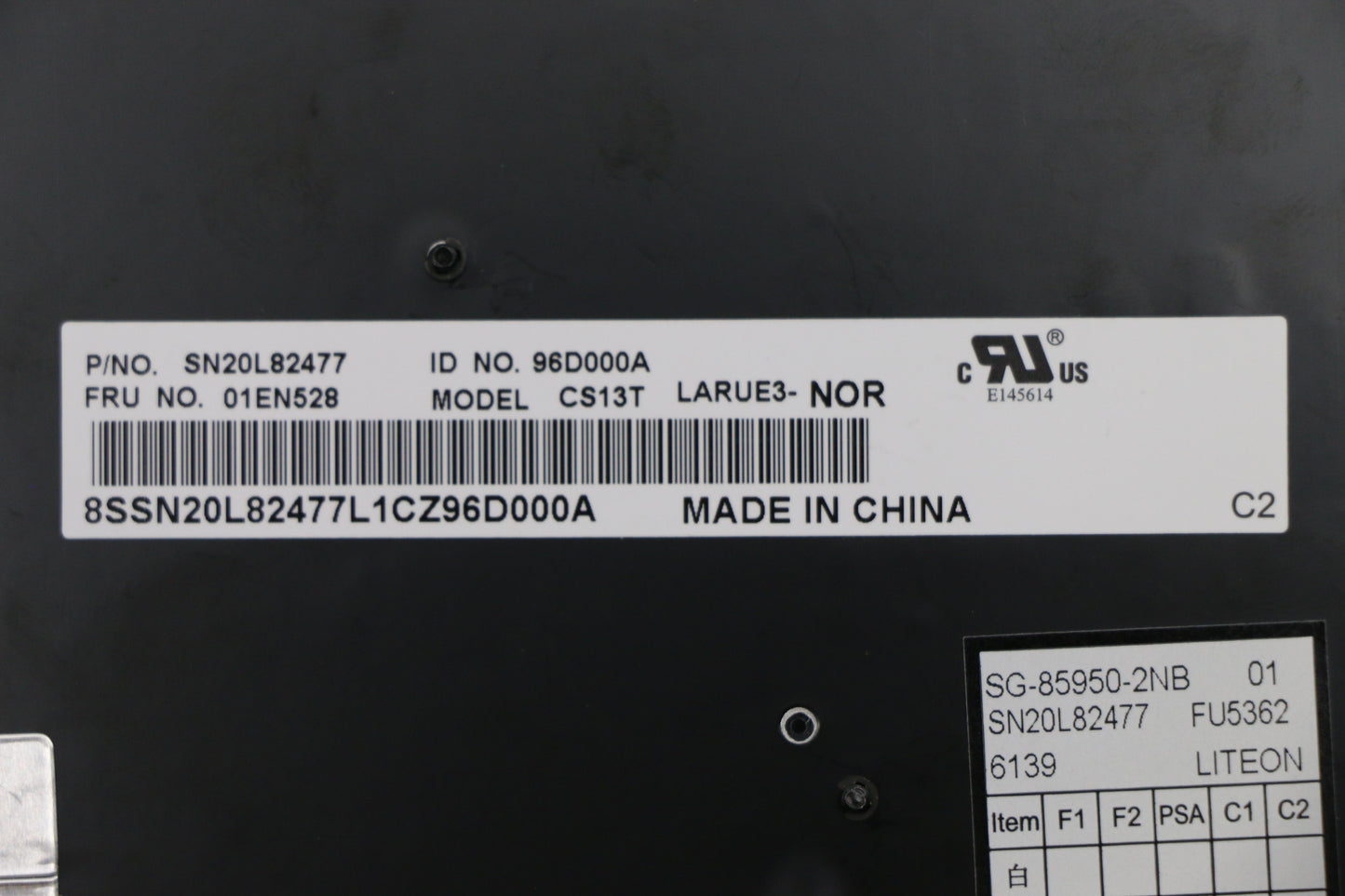Lenovo Kbd No Ltn - 01EN528