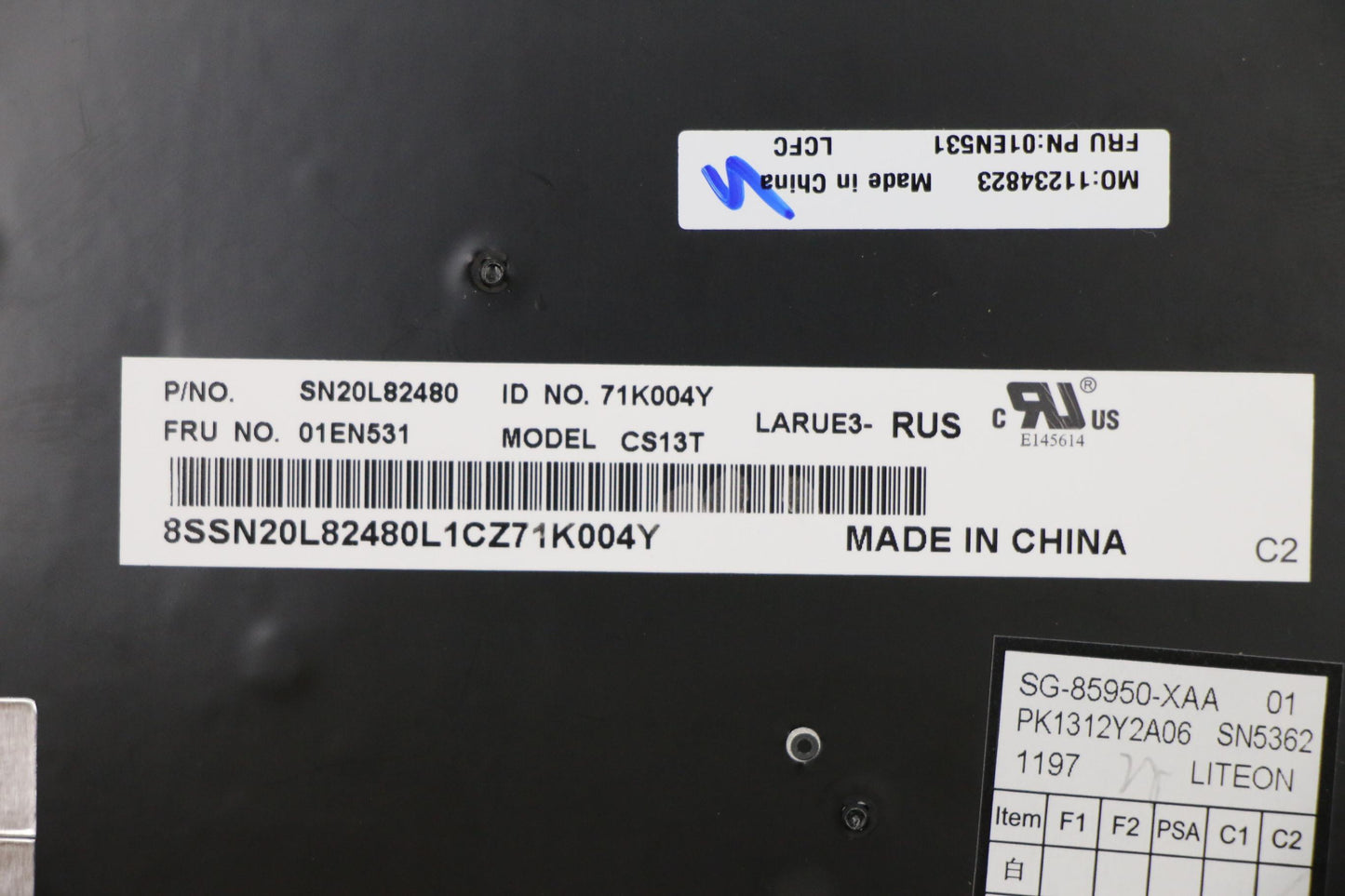 Lenovo 01EN531 Larue3 Kbd,Ru,Ltn