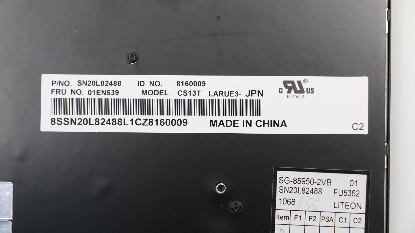 Lenovo Larue3 Kbd,Jp,Ltn - 01EN539