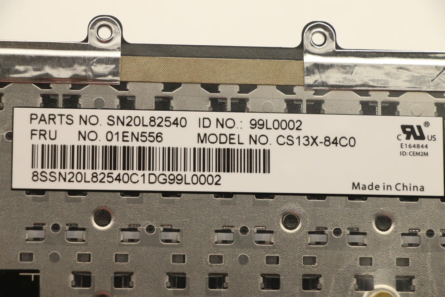 Lenovo Nb Keyboard Keyboard N/Bl Chy - 01EN556
