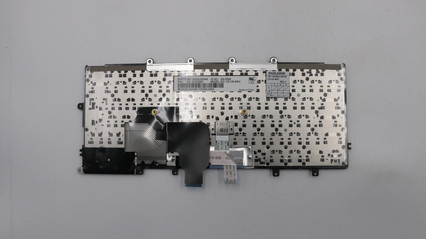 Lenovo Nb Keyboard Keyboard N/Bl Chy - 01EN564