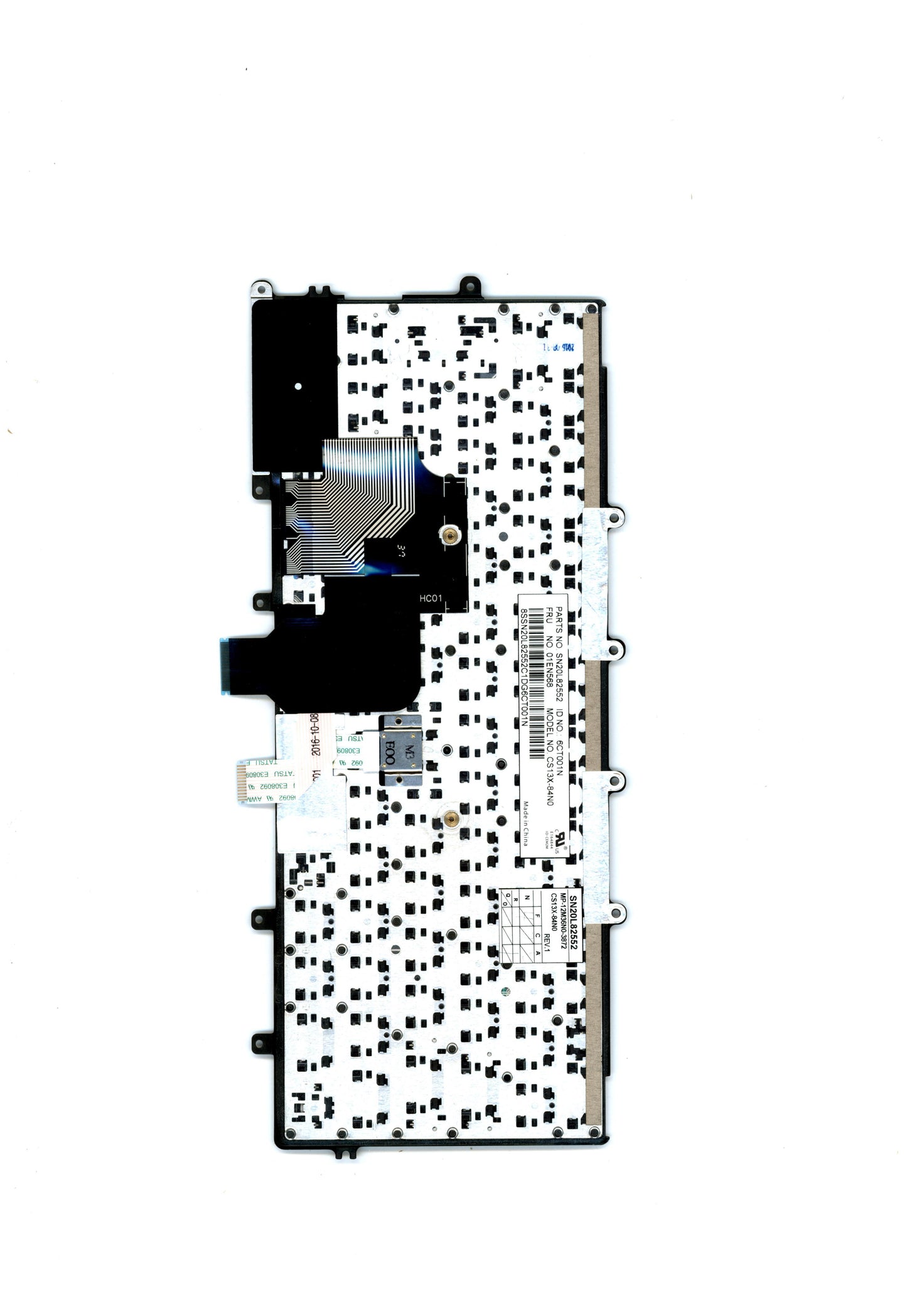 Lenovo Nb Keyboard Keyboard N/Bl Chy - 01EN568