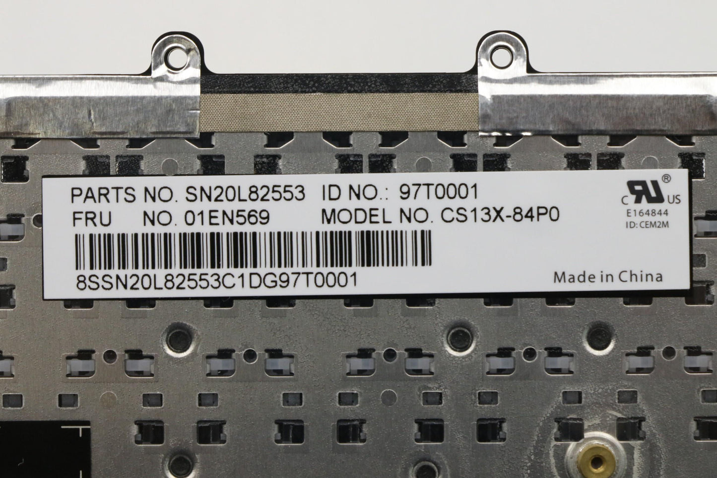 Lenovo Nb Keyboard Keyboard N/Bl Chy - 01EN569