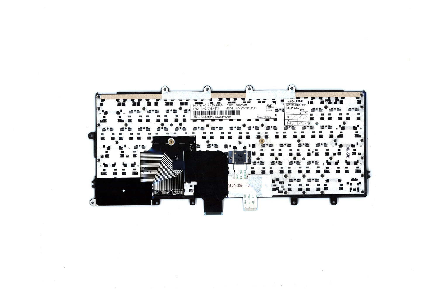 Lenovo Nb Keyboard Keyboard N/Bl Chy - 01EN570