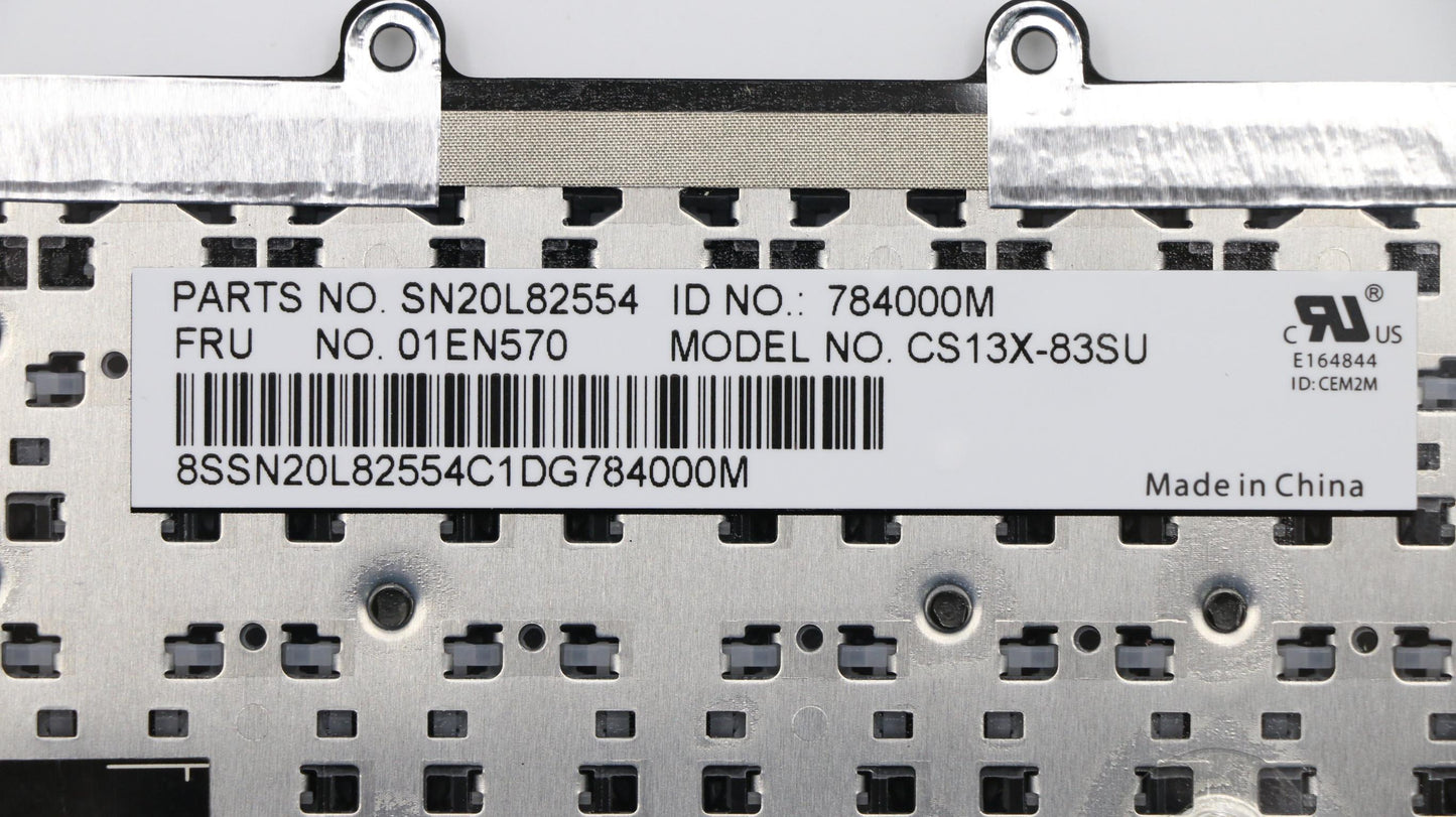 Lenovo Nb Keyboard Keyboard N/Bl Chy - 01EN570