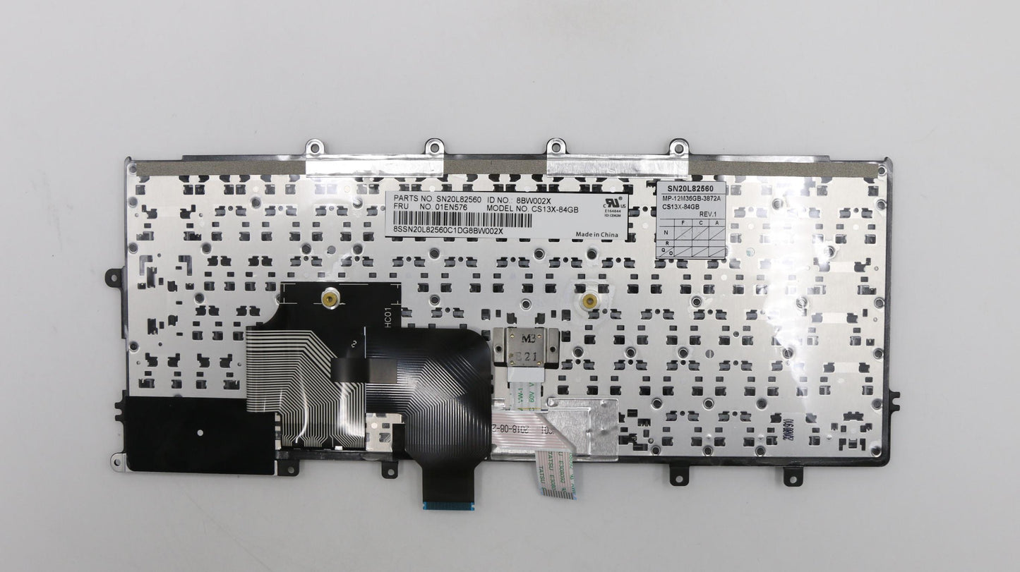Lenovo Keyboard N/Bl Chy Uk English - 01EN576
