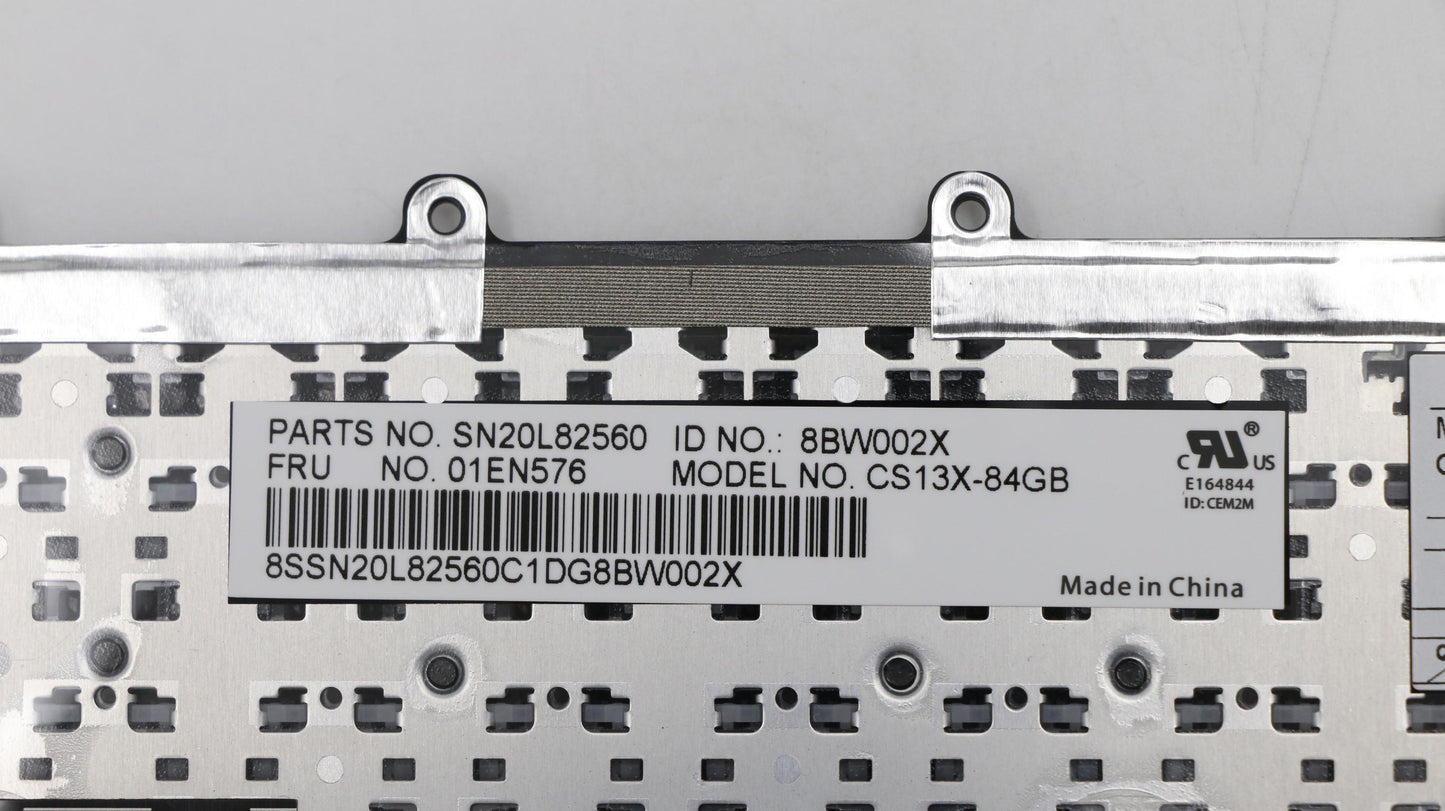 Lenovo Keyboard N/Bl Chy Uk English - 01EN576