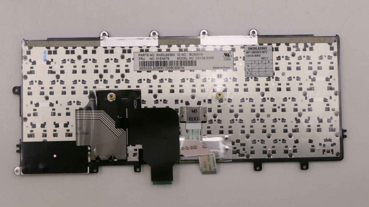 Lenovo Nb Keyboard Keyboard N/Bl Chy - 01EN579