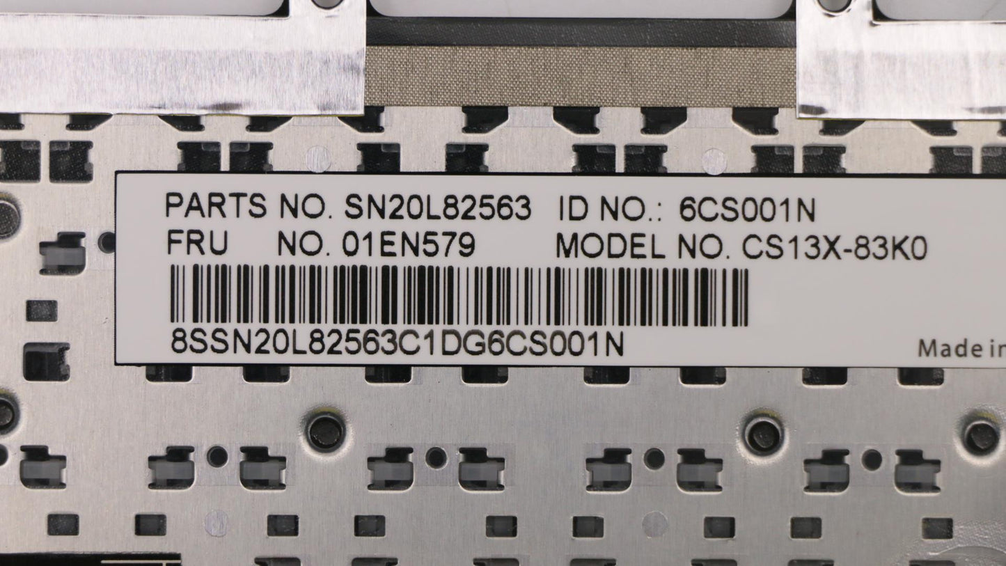 Lenovo Nb Keyboard Keyboard N/Bl Chy - 01EN579