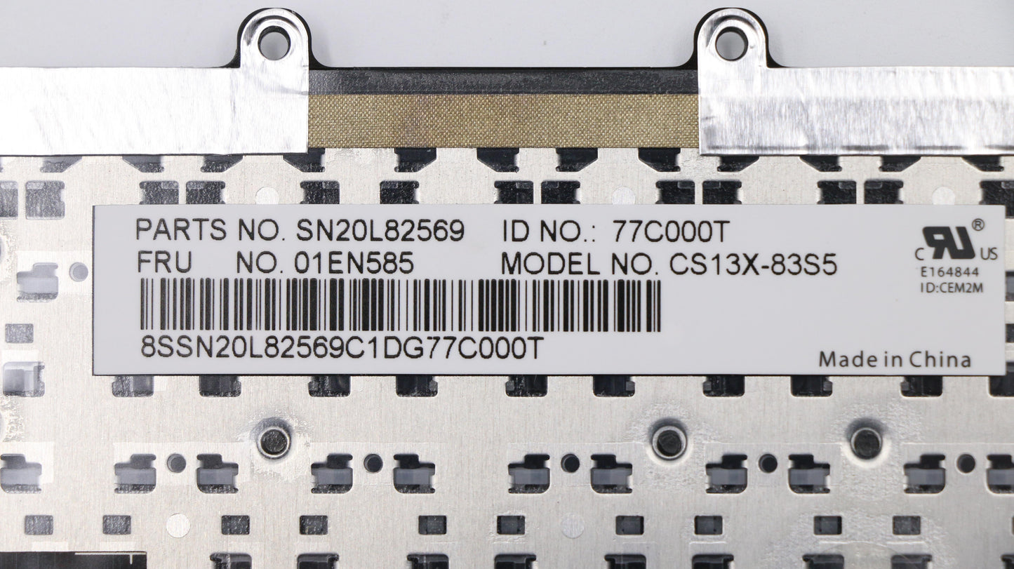 Lenovo Nb Keyboard Keyboard N/Bl Chy - 01EN585