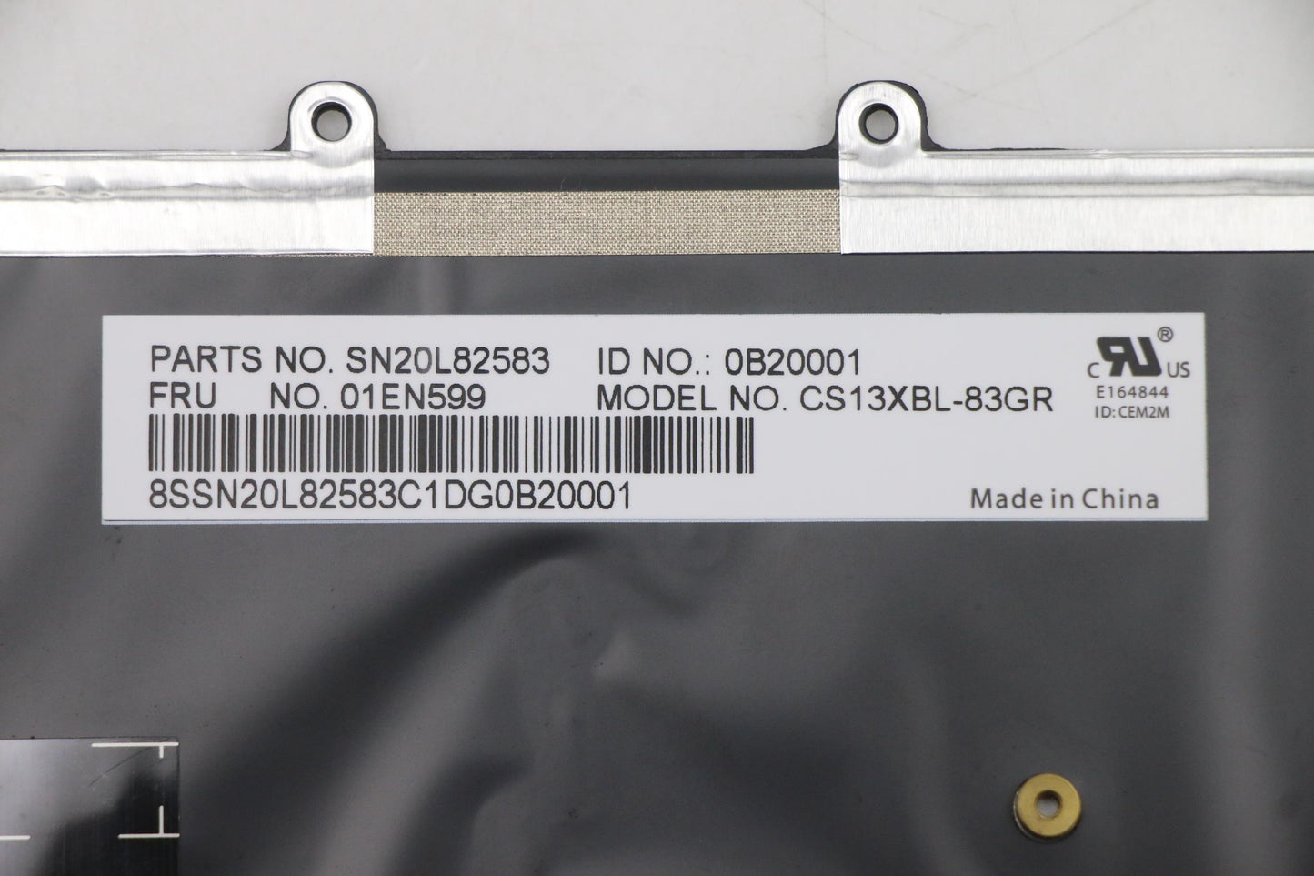 Lenovo Nb Keyboard Keyboard Bl Chy Gr - 01EN599