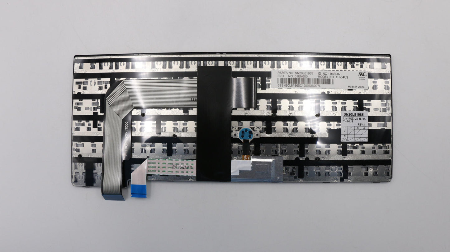 Lenovo Ps9 Kb(Us) 84, Cny, Blk Sp - 01EN600