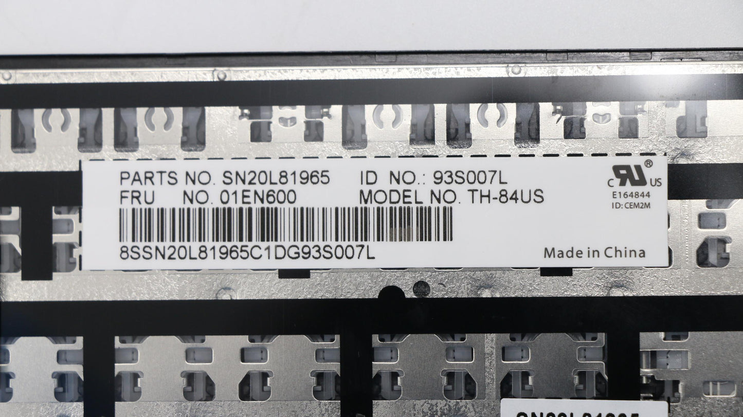 Lenovo Ps9 Kb(Us) 84, Cny, Blk Sp - 01EN600