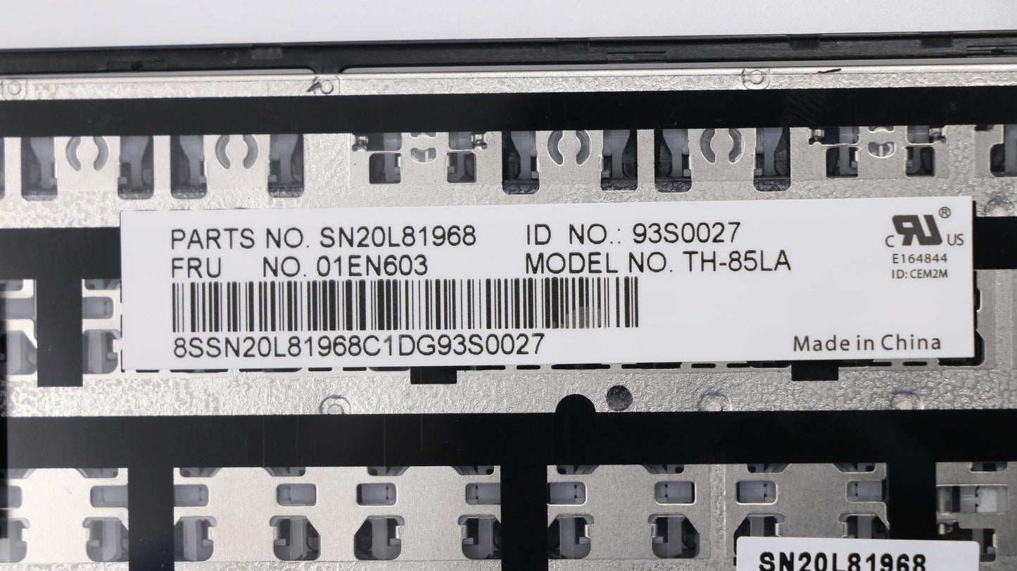 Lenovo Ps9 Kb(Latin ) 84, Cny, Blk Sp - 01EN603