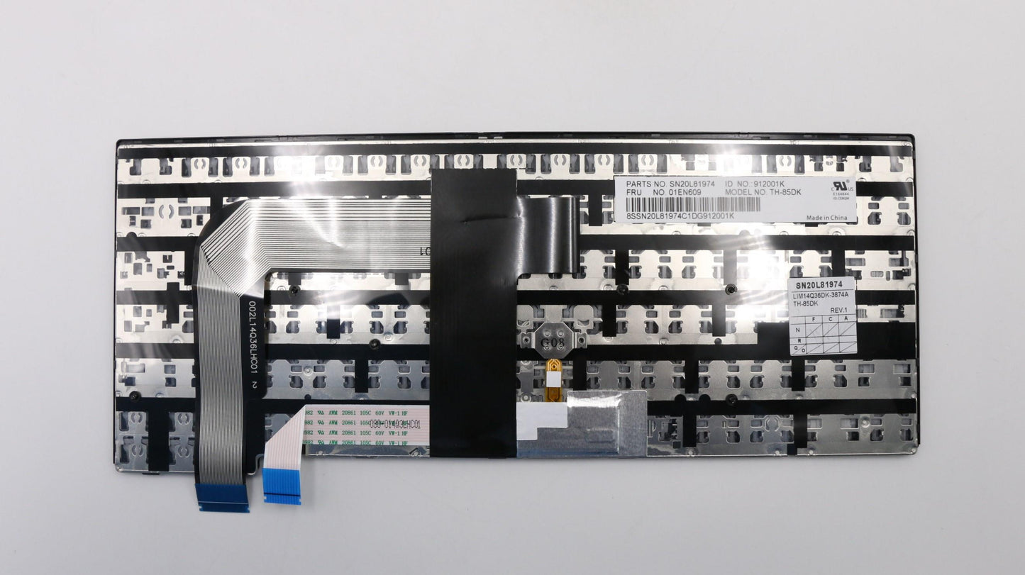 Lenovo Ps9 Kb(Danish) 84, Cny, Blk Sp - 01EN609