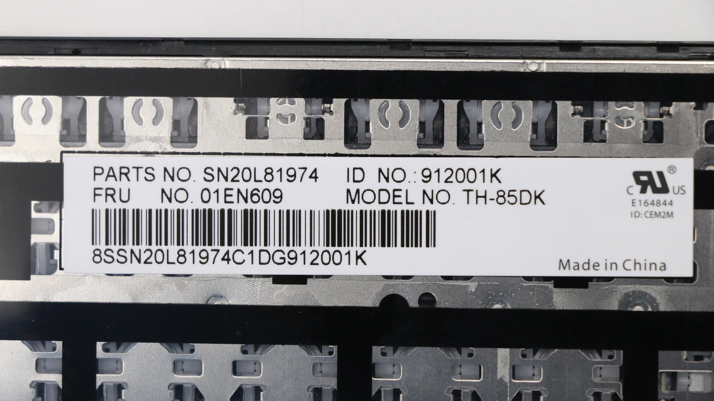 Lenovo Ps9 Kb(Danish) 84, Cny, Blk Sp - 01EN609