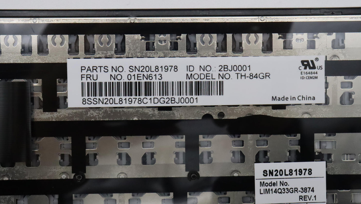 Lenovo Ps9 Kb(Greek) 83, Cny, Blk Sp - 01EN613