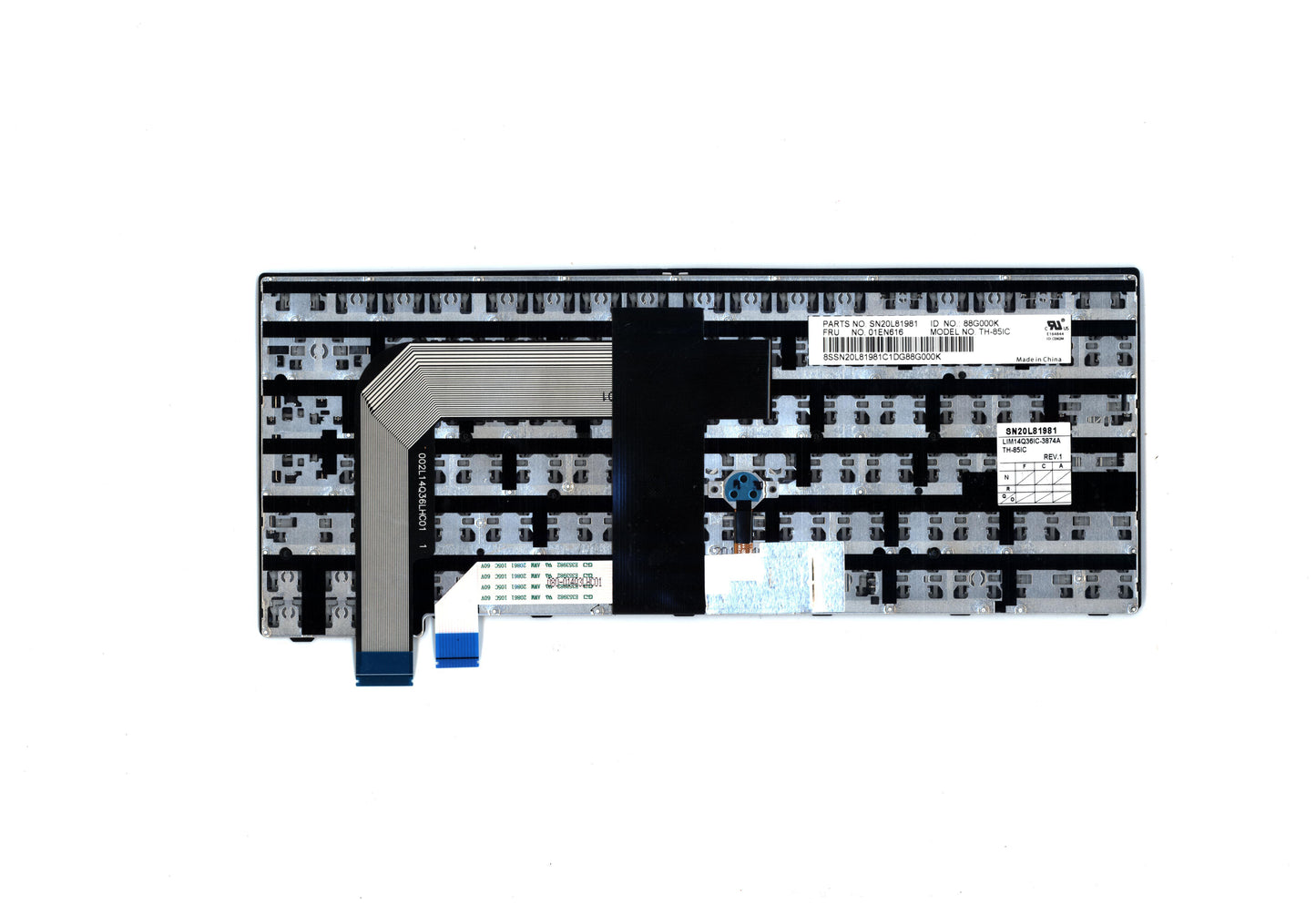 Lenovo Ps9 Kb(Iceland) 84, Cny, Blk S - 01EN616