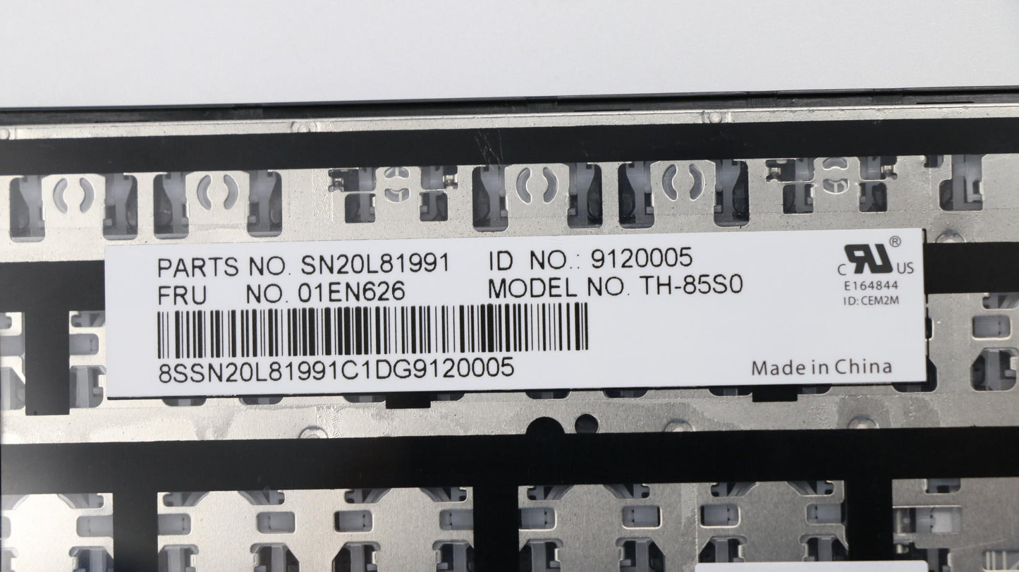 Lenovo Ps9 Kb(Sweden) 84, Cny, Blk Sp - 01EN626