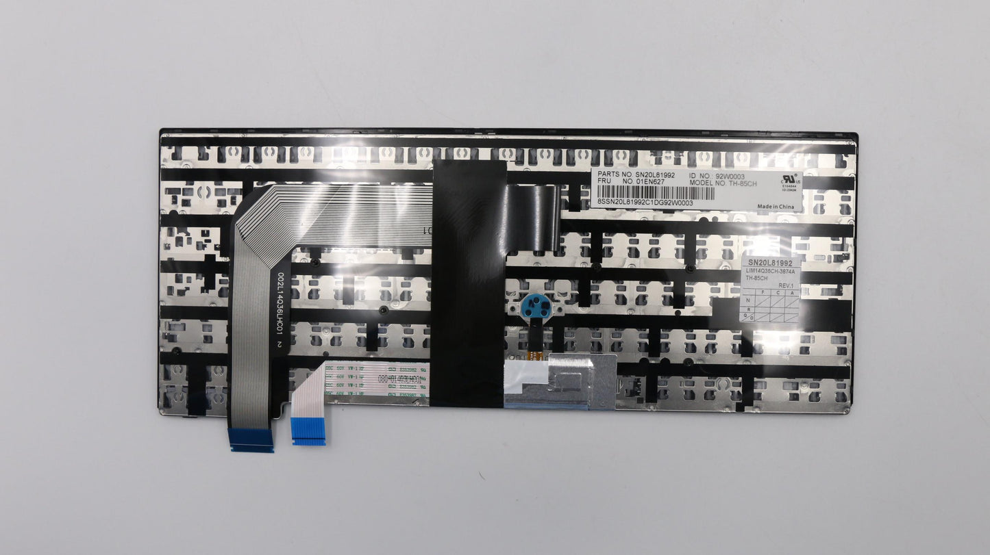 Lenovo Ps9 Kb(Swiss) 84, Cny, Blk Sp - 01EN627