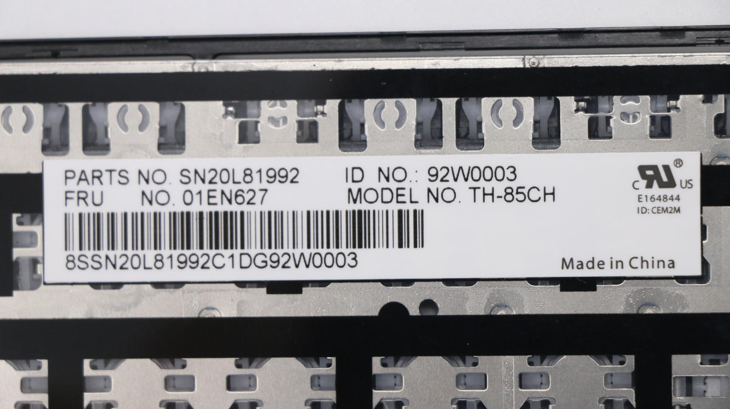 Lenovo Ps9 Kb(Swiss) 84, Cny, Blk Sp - 01EN627