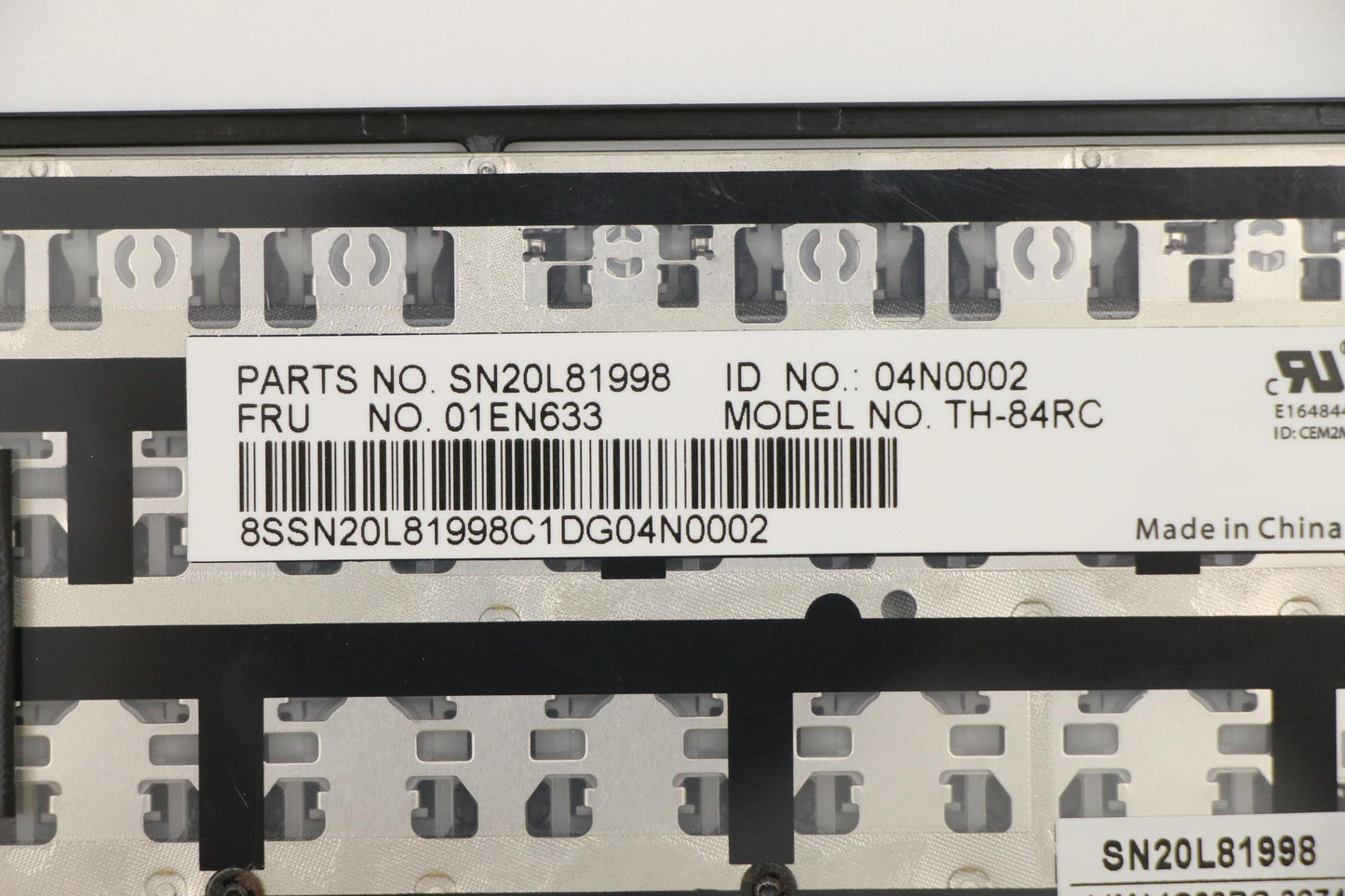 Lenovo Ps9 Kb(Twn) 83, Cny, Blk Sp - 01EN633