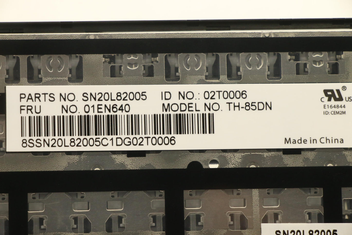 Lenovo Ps9 Kb(Scan)83,Cny,Blk Sp - 01EN640