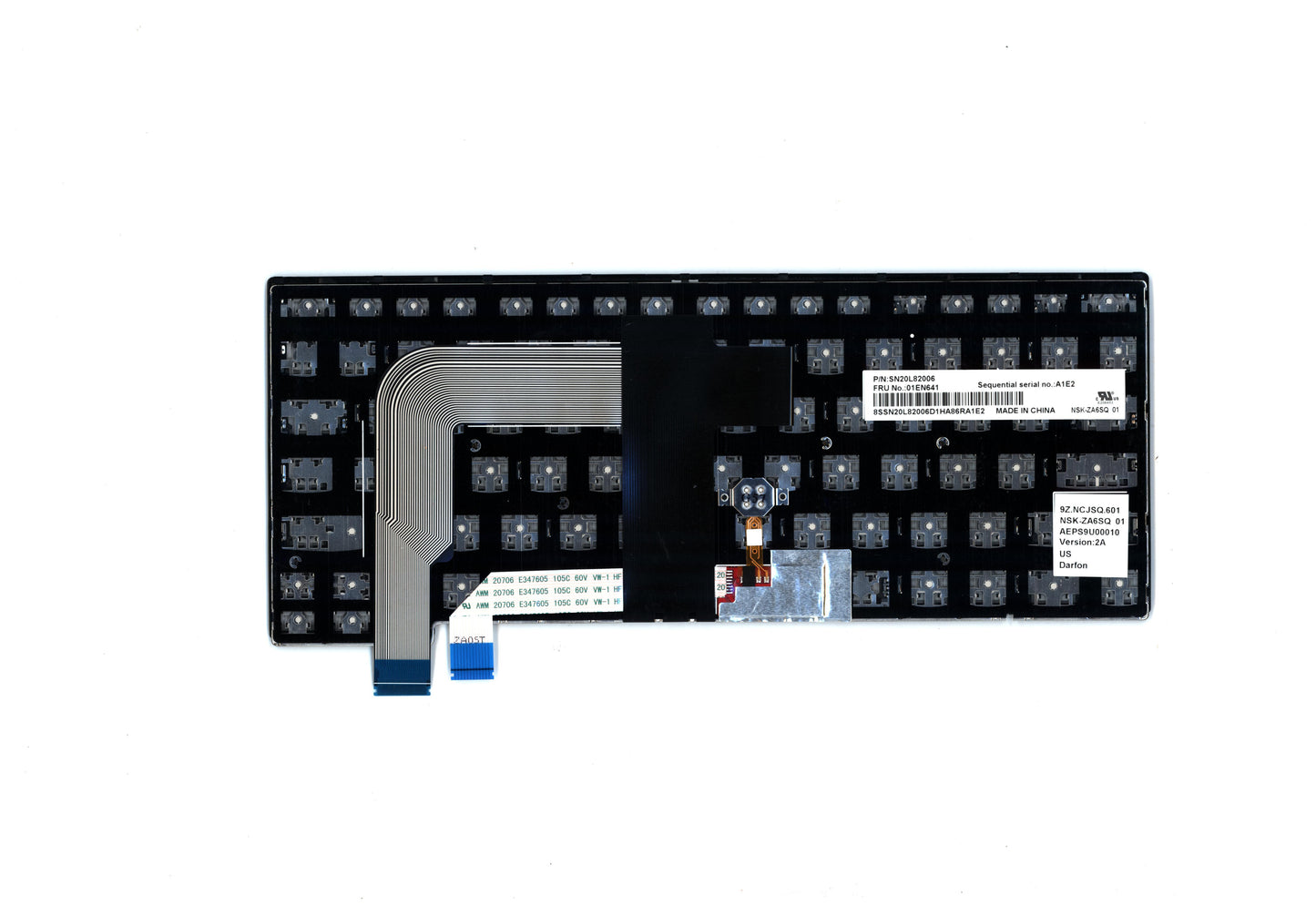 Lenovo Thorpe2 Kbd,Us,Dfn - 01EN641