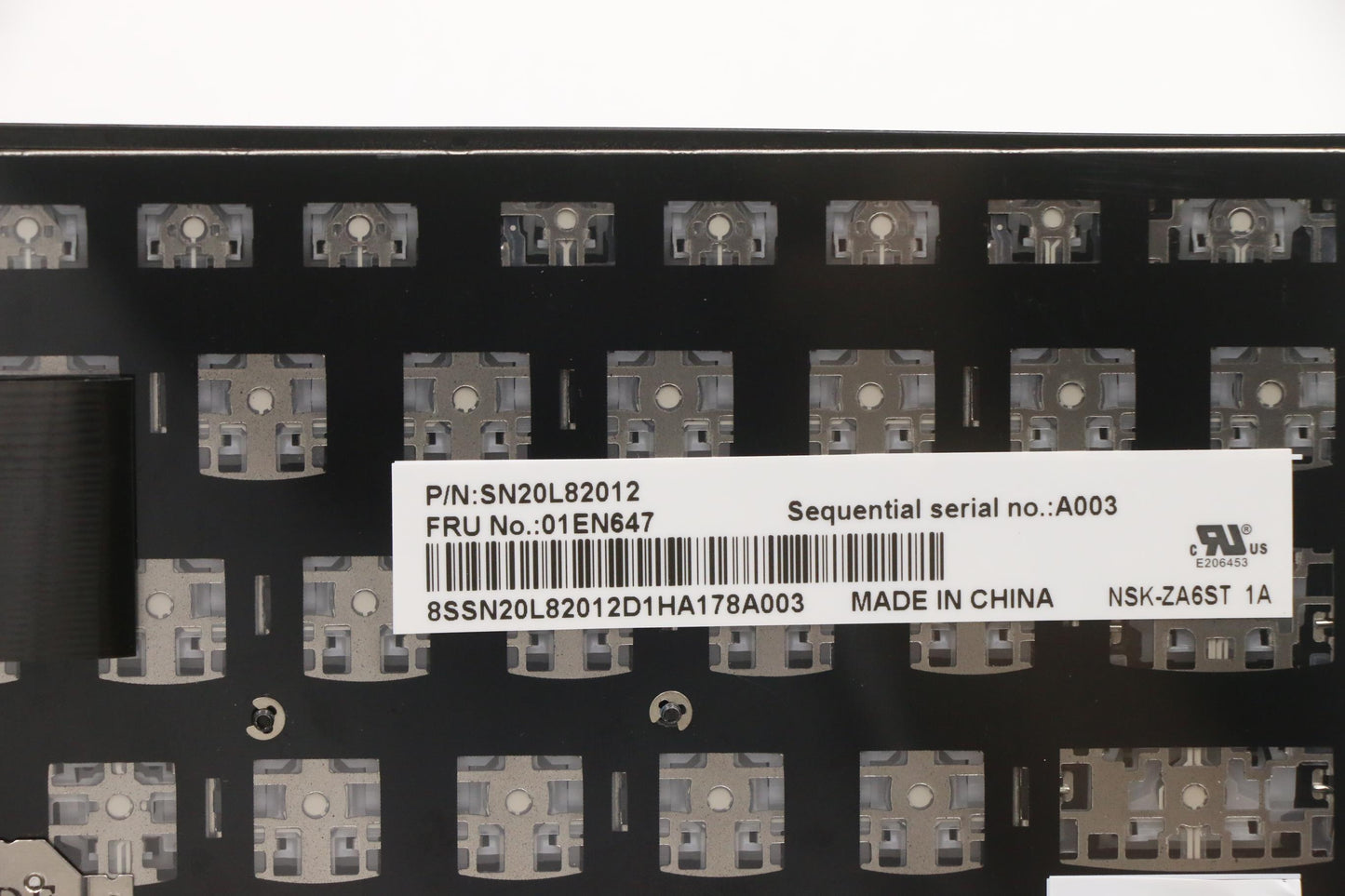 Lenovo Ps9 Kb(Belgian) 84, Api, Blk S - 01EN647
