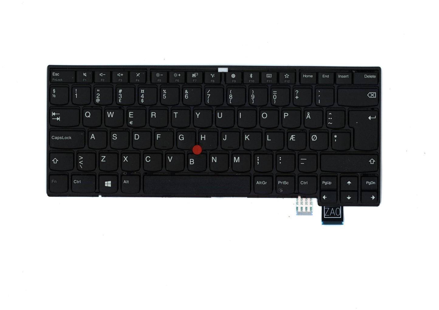Lenovo Ps9 Kb(Danish) 84, Api, Blk Sp - 01EN650