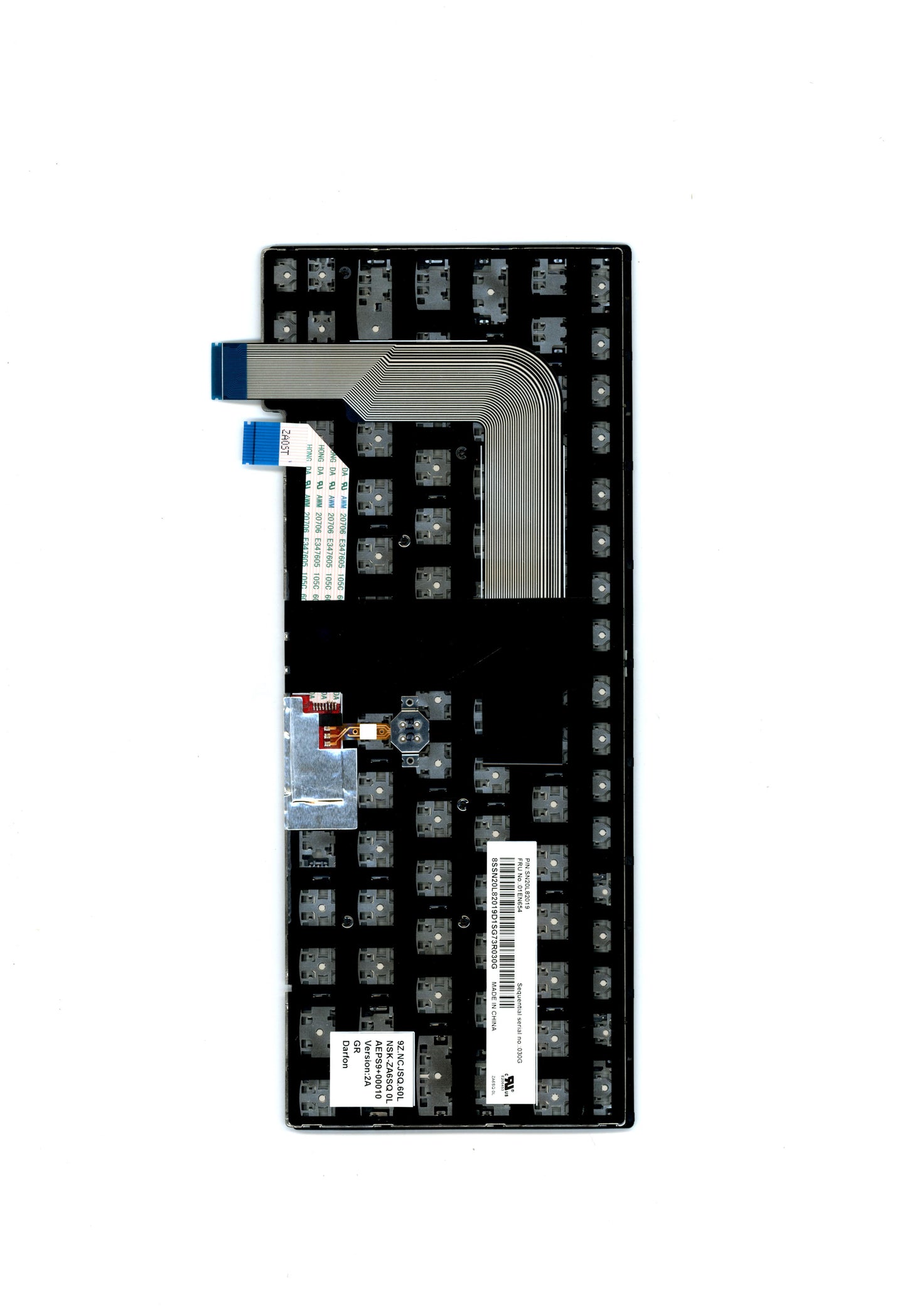 Lenovo Ps9 Kb(Greek) 83, Api, Blk Sp - 01EN654